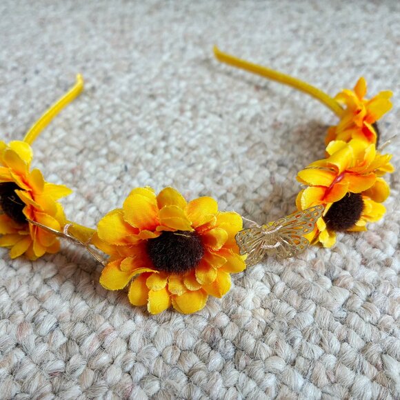 Girls Hair Accesories unbranded Head Bands, and Janie & Jack Green Floral Bow - Picture 5 of 7